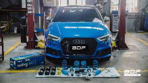奥迪S3 更换Millers Oils CFS 5W40机油+曼牌机油滤芯+升级 Bilstein B16绞牙避震